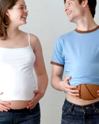 A Sympathetic Pregnancy for the Dad-to-Be?